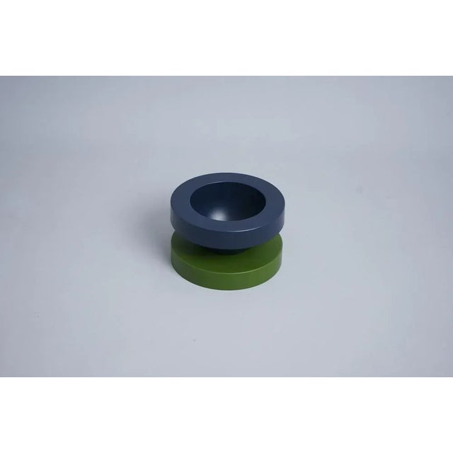 Postmodern Bowl by Ettore Sottsass for Marutomi, 1997, in Very Good conditions. Designed 1990 to 1999 This piece has an...