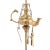 18th Century Italian Cast Brass Single Spout Oil Lamp With Deflector, 1790 For Sale - Image 5 of 12