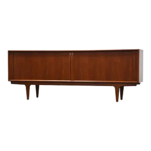 1960s Refinished Bernhard Pedersen Teak Sideboard Credenza