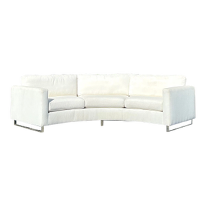 Vintage Boho Milo Baughman for Thayer Coggin Angled Sofa