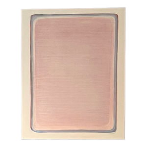 Abstract Minimal Color Field Oil Painting by Satori Gregorakis