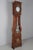 A 19th century country French comtoise or grandfather clock with automated pendulum. Seven day Morbier movement, cleaned...