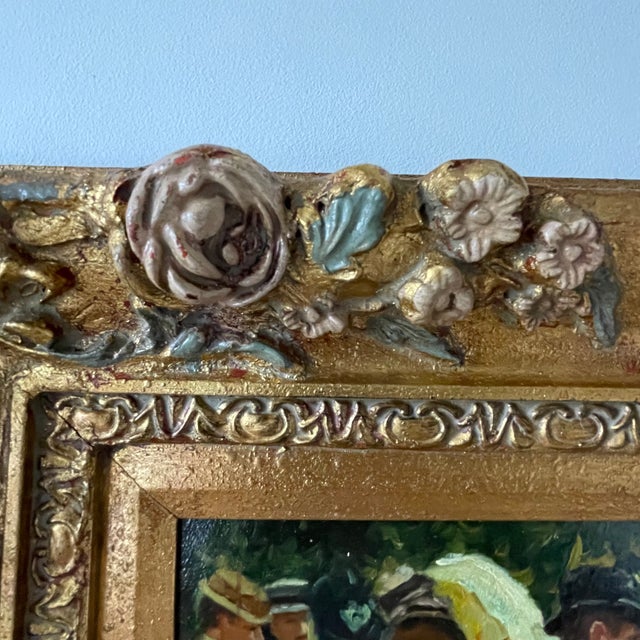 After Oscar Arthur Bluhm, Midsummer Day, Oil on Panel, Framed For Sale - Image 14 of 18