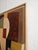 Contemporary Axe Interieur, Abstract Contemporary Geometric Painting, Framed by Sophie Dumont For Sale - Image 3 of 9
