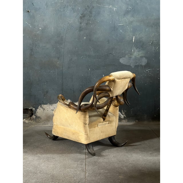 Exceptional 19th Century Horn Lounge Chair For Sale - Image 9 of 10