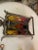 Wrought Iron Stained Glass Single Wall Light, 1960s For Sale - Image 9 of 10