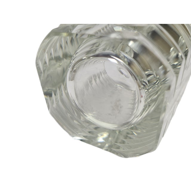 Czechoslovakian Art Deco Carafe by I. Pastrankova for Moser, 1950s For Sale - Image 9 of 18