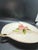 Lefton Vintage Mid-Century Lefton Porcelain Divided Dish With Applied Flowers For Sale - Image 4 of 6
