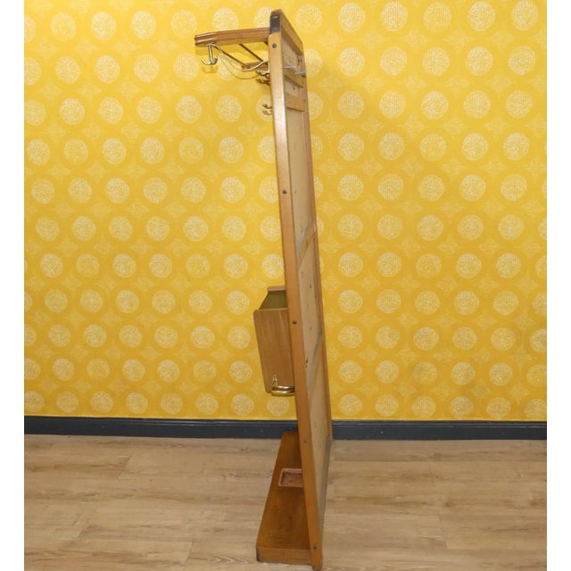 Coat and Hat Rack with Umbrella Stand and Mirror Box from Verralux, 1960s For Sale - Image 4 of 13