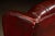Vintage Tufted Leather Wingback Chesterfield Armchair in Oxblood For Sale - Image 13 of 14