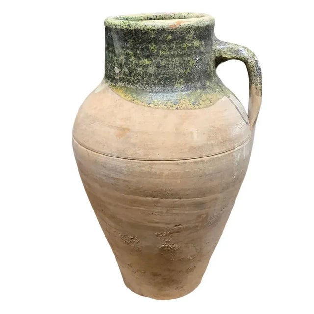 Vintage Turkish Terracotta Oil Jar For Sale In Los Angeles - Image 6 of 6