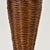 Antique Wicker Lamp Figural Tall Double Bulb Statement Lamp For Sale - Image 4 of 12