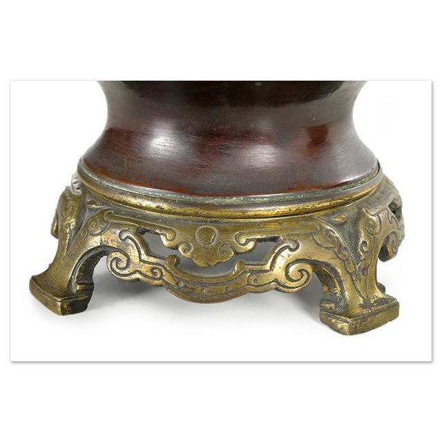Napoleon III Oil Lamps, Set of 2 For Sale - Image 5 of 8
