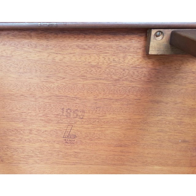 Mid-Century Modern Danish Teak Side Table by Peter Løvig Nielsen, 1960s For Sale - Image 3 of 6