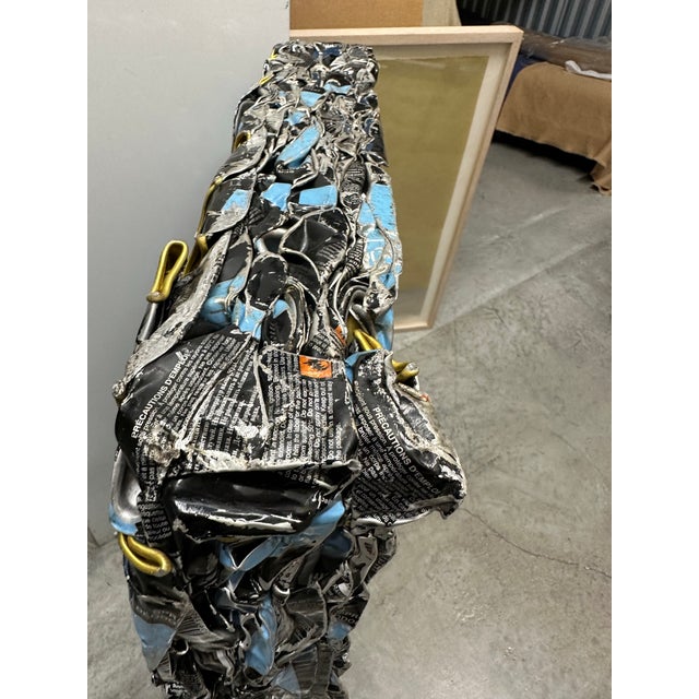 2000 - 2009 Artist Commissioned Abstract Metal Sculpture For Sale - Image 5 of 9