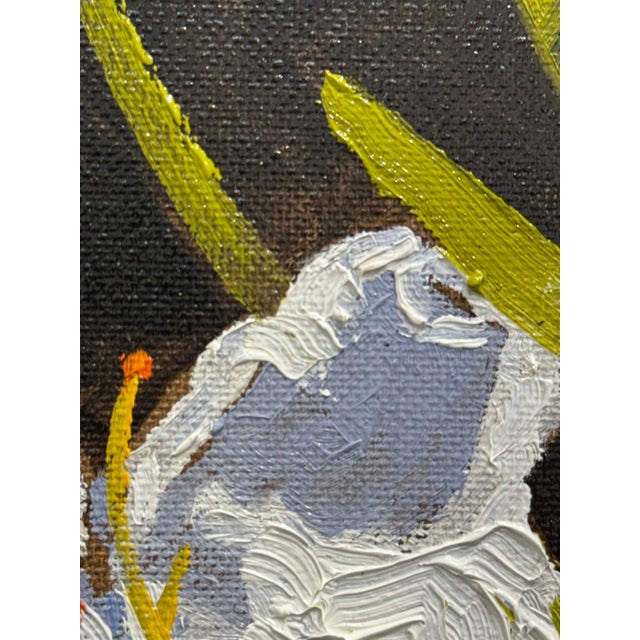 Impressionist "White Stargazer Lilly's:" For Sale - Image 3 of 6