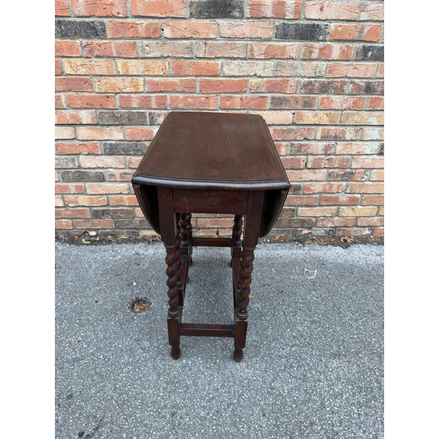 19th Century English Gateleg Table For Sale - Image 10 of 12