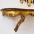 Mid-Century Modern Florentine Giltwood Wall Console, 1950s For Sale - Image 4 of 9