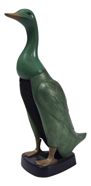 Duck-Shaped Bakelite Clothes Brush with Holder, Early 20th Century
