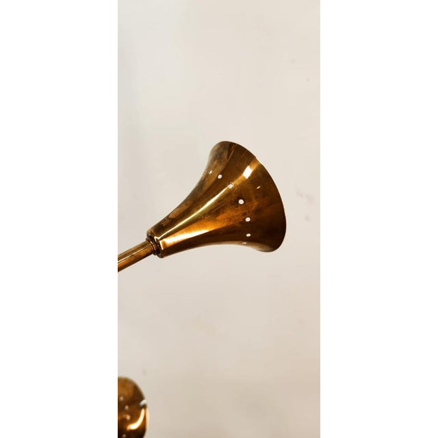 Sputnik 18-Light Hanging Lamp in Brass For Sale - Image 11 of 18