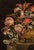 Maestro dei Vasi a Grottesche, Flower Composition in a Renaissance Vase, 17th Century, Oil Painting on Canvas, Framed For Sale - Image 4 of 15