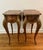 The most beautiful pair of antique Louis XIV style Burled wood and gold ormolu 30” tables…..perfect as petite bedside...