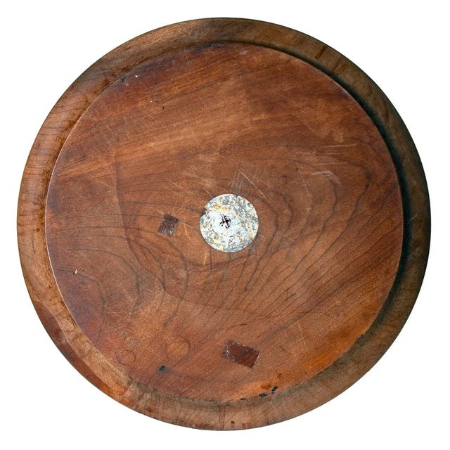 Large Midcentury Handmade Walnut Platter For Sale In Los Angeles - Image 6 of 7
