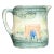 Vintage Boho Roseville Ceramic Milk Pitcher For Sale