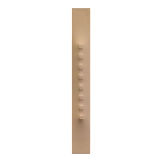 Light Bbgp15-16 - Multi-Dimensional Minimalist Beige Abstract Sculptural Artwork by Len Klikunas For Sale