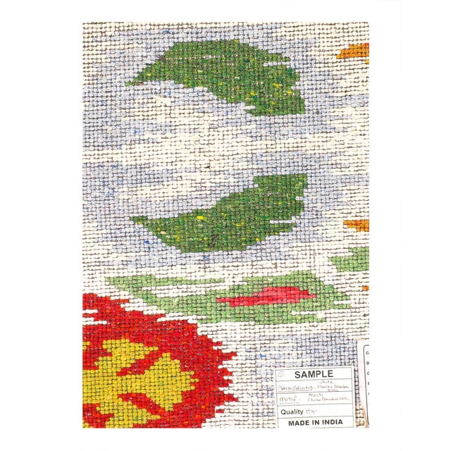 Modern Pasargad DC Multi Color Ikat Design Rug For Sale - Image 3 of 3