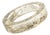 John Galliano Clear Acrylic Resin Bracelet Bangle with Newspaper Inclusions For Sale