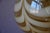 Marbled Blown Murano Glass Globe Pendant Light with Brass Accents, 1970s For Sale - Image 10 of 12