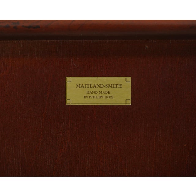 Maitland Smith Italian Neoclassical Style Inlaid Chest For Sale - Image 18 of 18