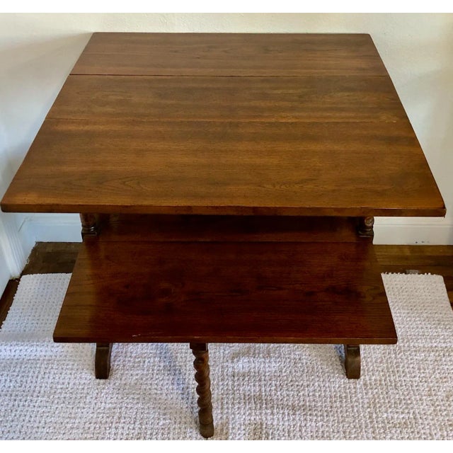 Set your drink on it. Dine on it. Spread out work on it. This piece’s unusual size, with both upper- and lower-level,...