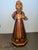 Circa 1920s hand carved and painted Gangaur idols goddess and god.. base are separately carved and painted with rustic...