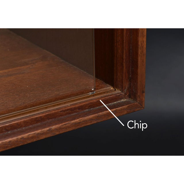 1950s Danish Modern Teak Display Console by Ib Kofod-Larsen Finished Back For Sale - Image 13 of 13