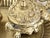 Gold Louis XV Style Napoleon III Double Inkwell on a Chiseled Gilt Bronze Tray For Sale - Image 8 of 11