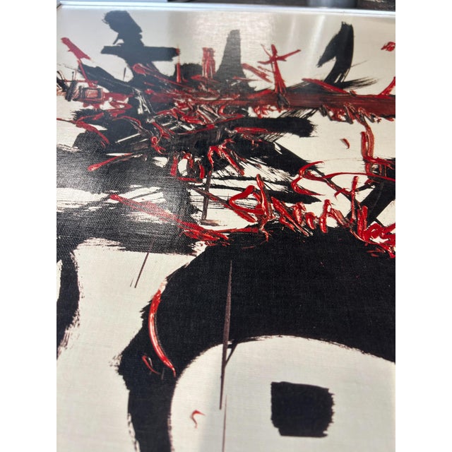 1970s Georges Mathieu, Tableau, 1970s, Canvas For Sale - Image 5 of 5
