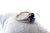 White Gold Ring with Brilliant-Cut Diamonds For Sale - Image 4 of 8