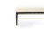 White Linear Bench in Black Ceruse Series 48 by Stamford Modern For Sale - Image 8 of 18