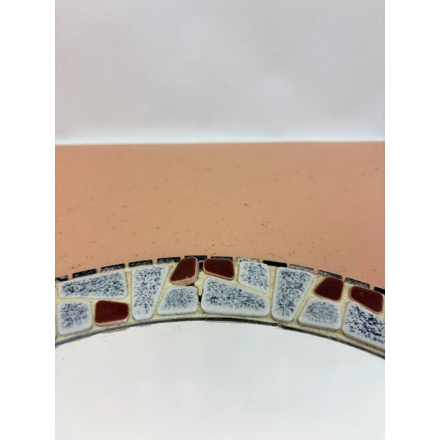 Vintage Mosaic Mirror, 1970s For Sale - Image 3 of 6