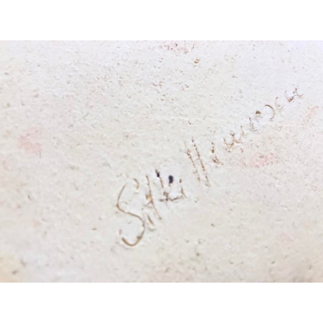 Amorphous Studio Ceramics Vase by Silke Hennesen-Völker, 1970s For Sale - Image 11 of 12