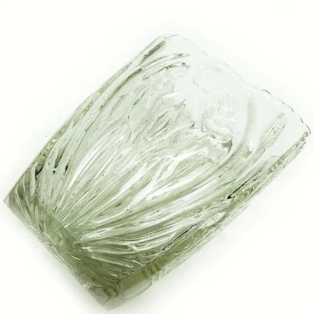 1950s Art Deco Vase from Hortensja Glassworks, Poland, 1950s For Sale - Image 5 of 9