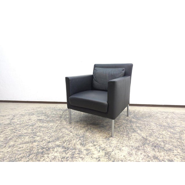Jason Armchair in Leather from Walter Knoll For Sale - Image 12 of 12