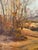 Alfonso Corradi, Rural Area with a Farmhouse in the Background., 1800s, Oil Painting on Panel For Sale - Image 3 of 5