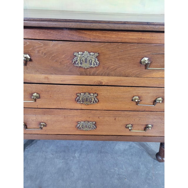 Louis XVI Oak Chest of Drawers For Sale - Image 10 of 13