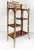 Antique Chinoiserie English Tortoiseshell Bamboo Etagere Display Offered for sale is a lovely antique English Chinoiserie...