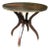 Ralph Lauren Mahogany Finish Occasional Table With Brass Details For Sale