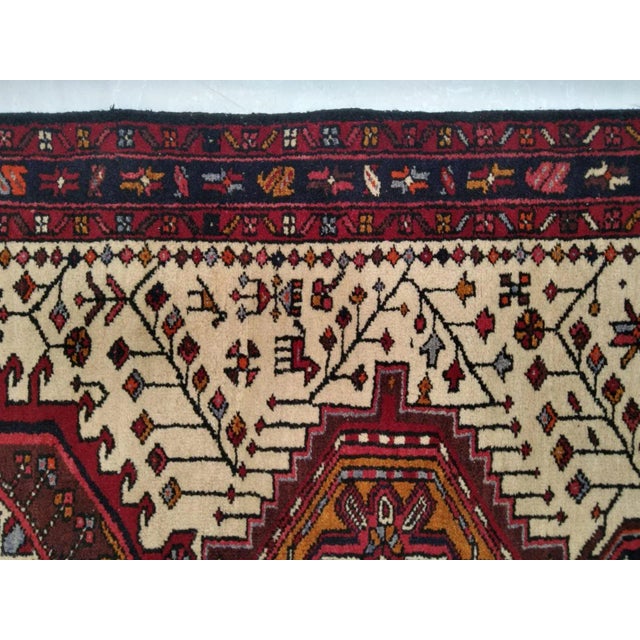 1970s Persian Heriz Runner For Sale - Image 4 of 7