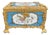 19th Century Porcelain and Gilt Bronze Casket, France For Sale